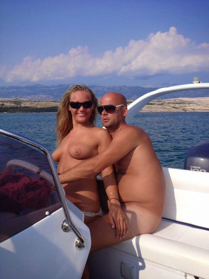 Naked married couples on vacation Private