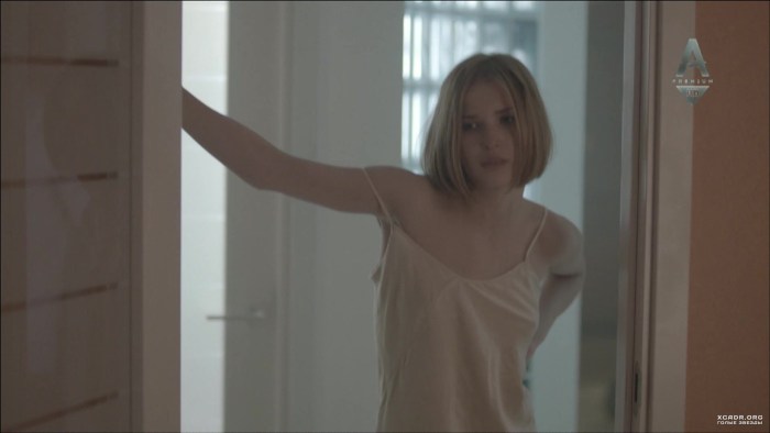 Beautiful woman in an armchair