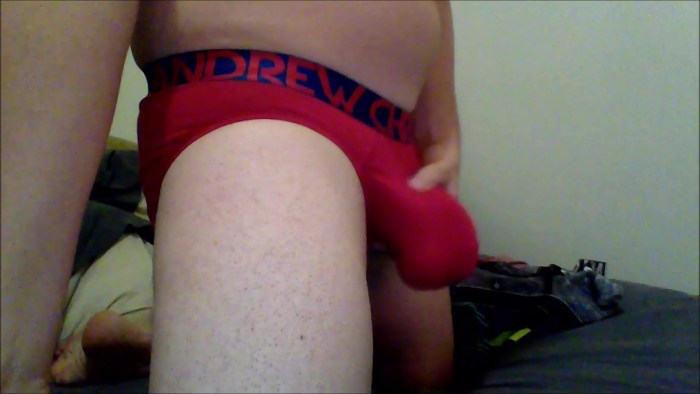 Gay Dirty Torn Wet Rippeed Hole Pants UnderWear