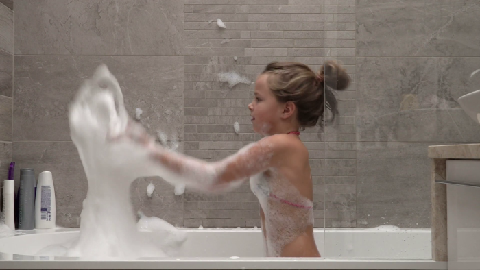 Hidden camera in shower