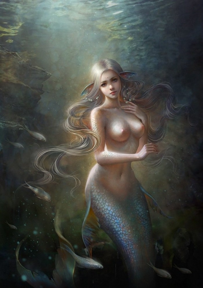Erotic girls mermaids