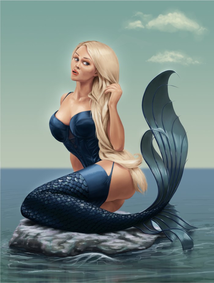 A lush mermaid