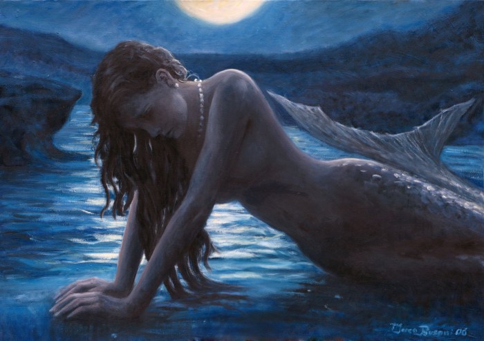 Sea nymph of phoos