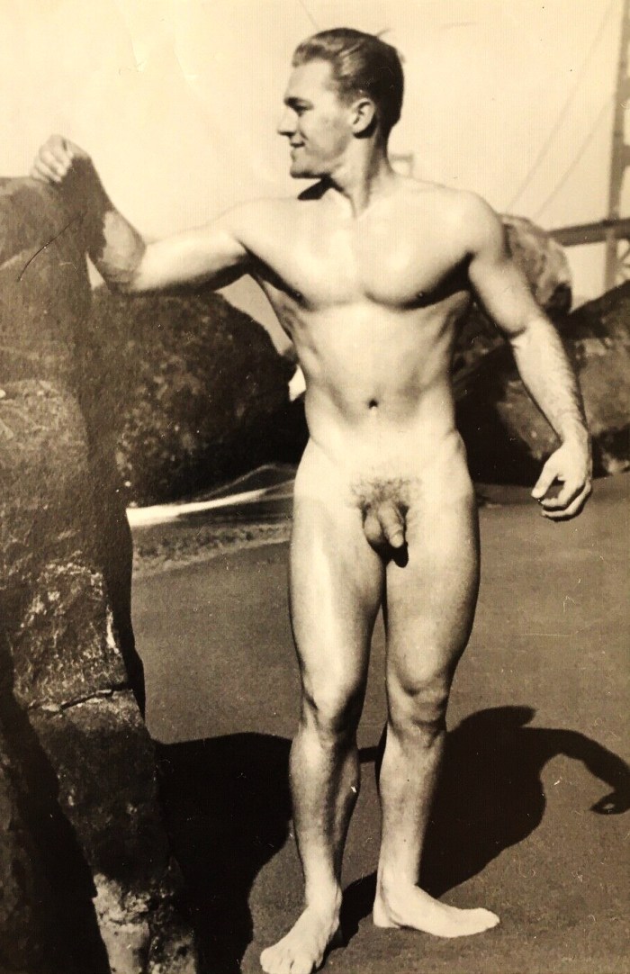 Retro naked men pornography