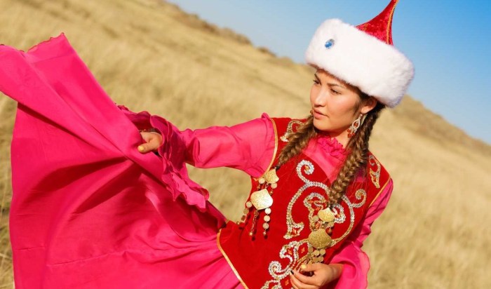 Male Strikovskaya Kyrgyz clothing National