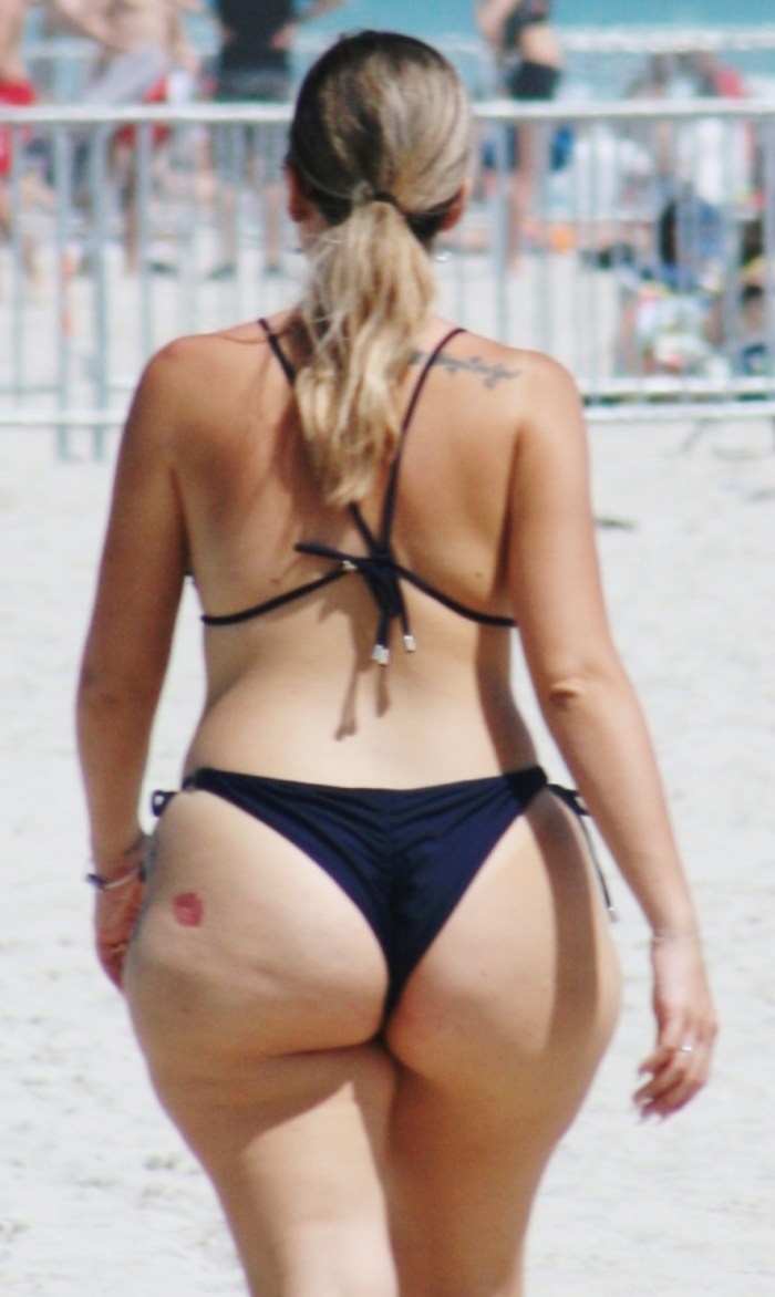 A huge ass of a bbw
