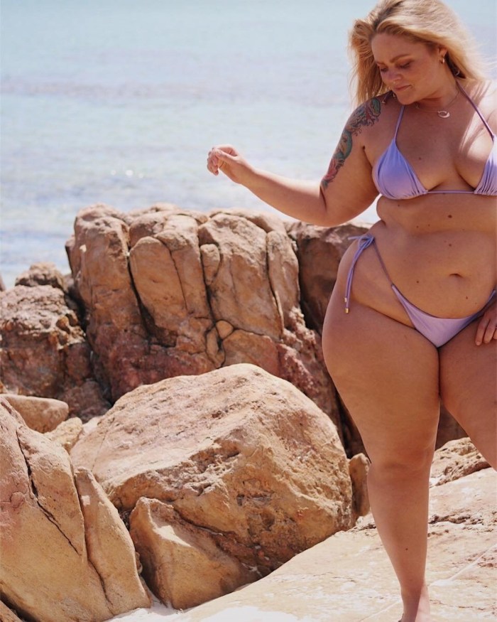 Fat old women in swimsuits