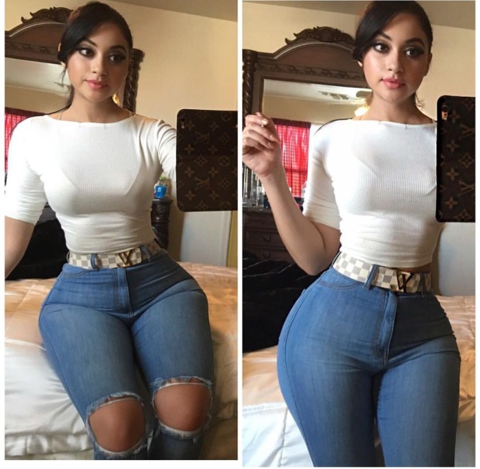 Naked women with wide hips