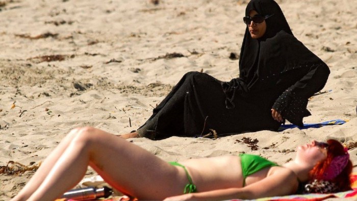 Muslim with green eyes