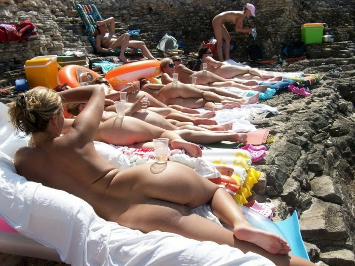 Naked nudists Koktebel