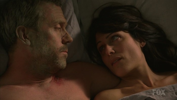 Dr. House Chase and Cameron slept