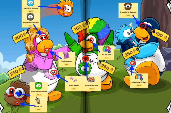Club Penguin Puffle