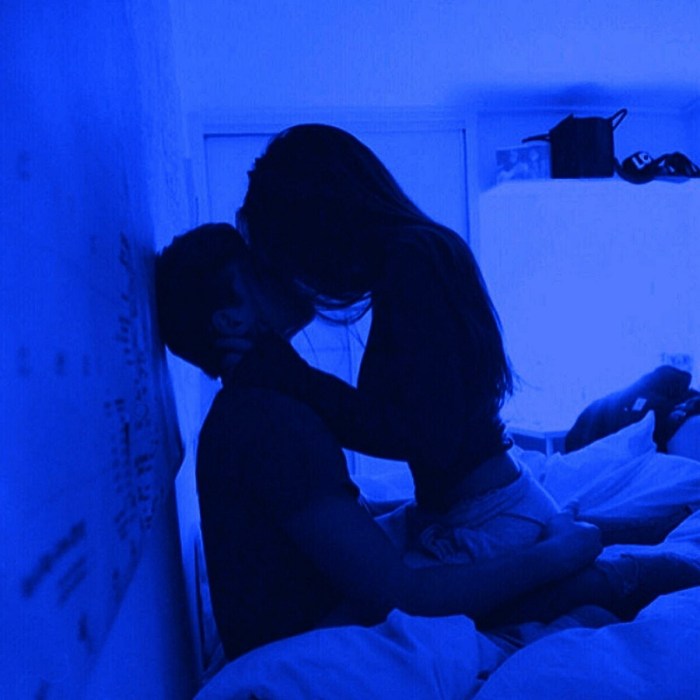 Delicate fuck on a white bed