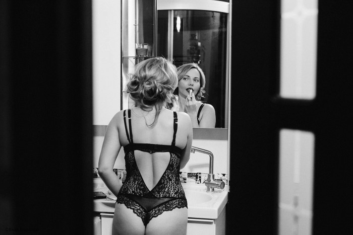 Larisa Udovichenko in underwear