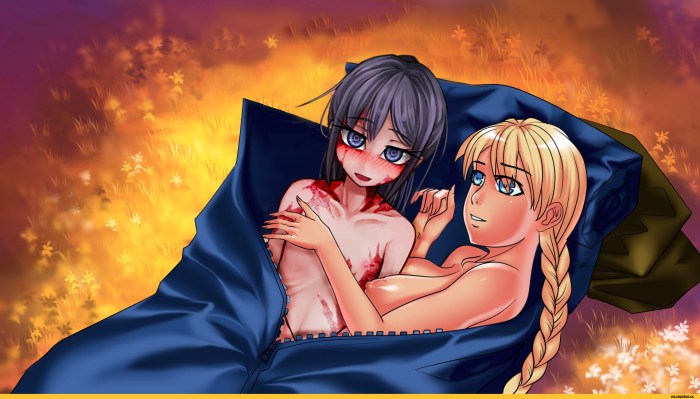 Naked Slavs Alice and Semyon