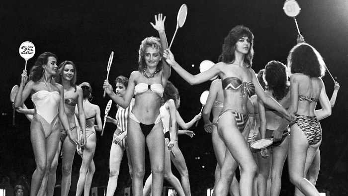 The selection of participants for the Miss Riga competition 88