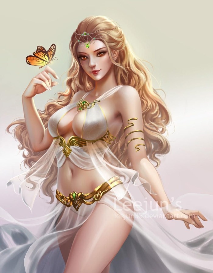 Venus Aphrodite the goddess of love
