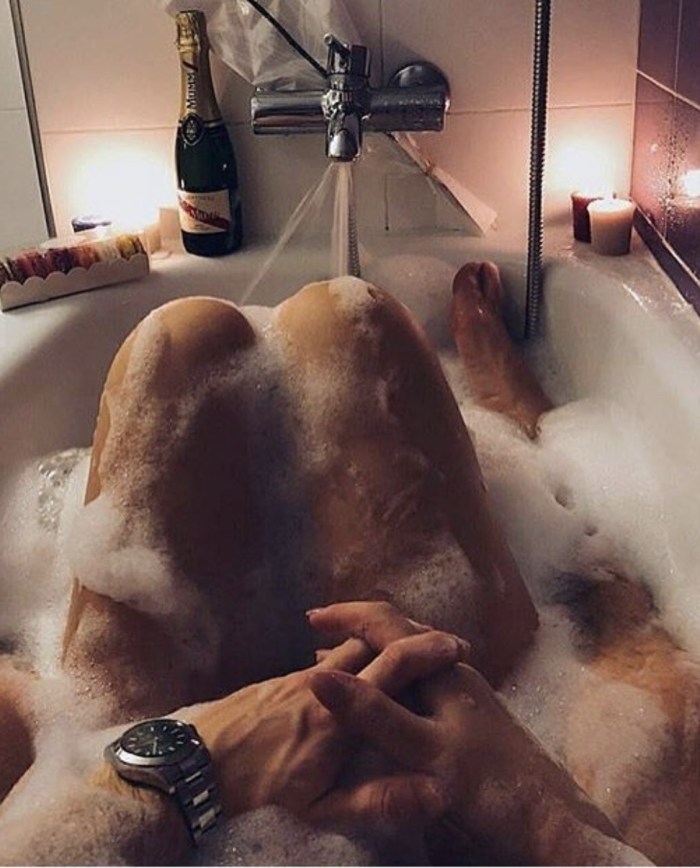 Beautiful girls in the shower