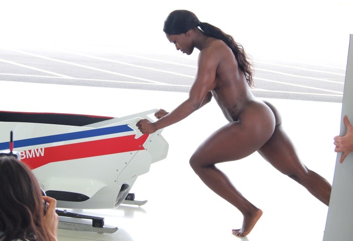 Jasmine Webb naked chest