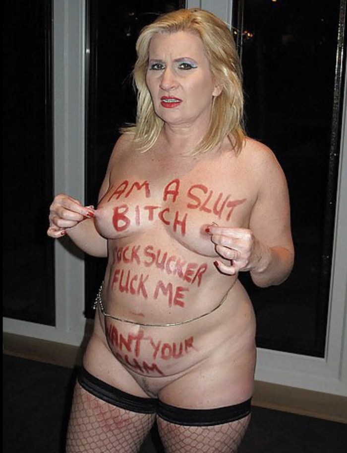 Militable inscriptions on the body of a slave