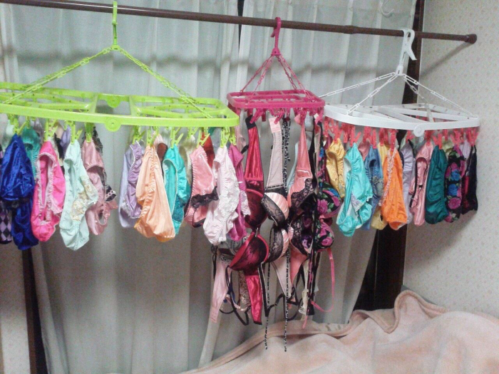 Women's underwear with ropes