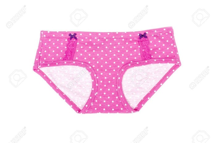 Drawn lace underwear