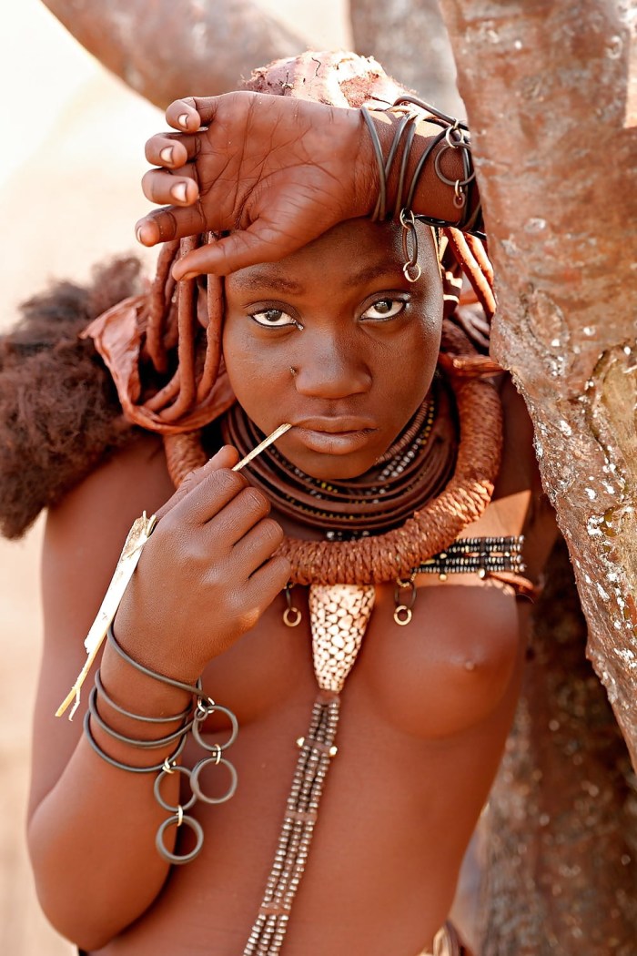 Naked women of wild tribes