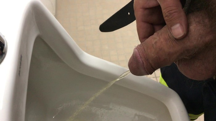 Pursues with an erection in the morning