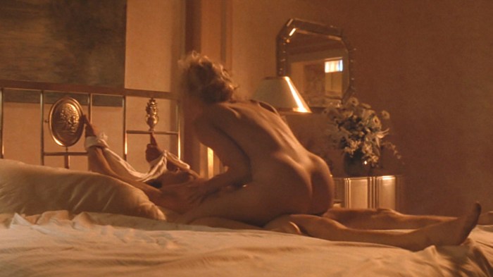 Naked Sharon Stone in the film Basic Instinct 2
