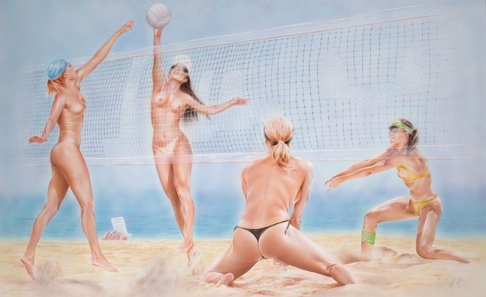 Julia Gerasimova volleyball naked