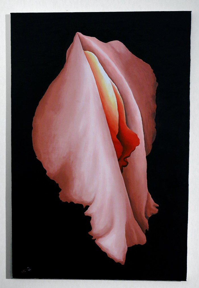 Artistic image of the vagina
