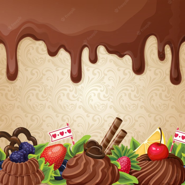 Chocolate lips