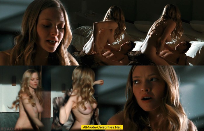 Amanda Seyfrid from the movie Naked Chloe