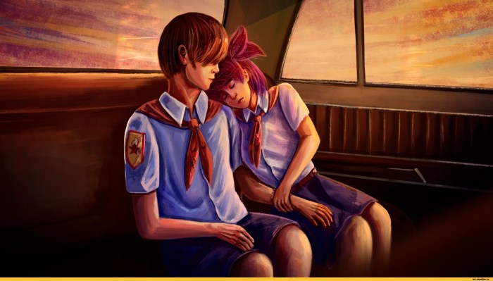 Girls posted on the Internet