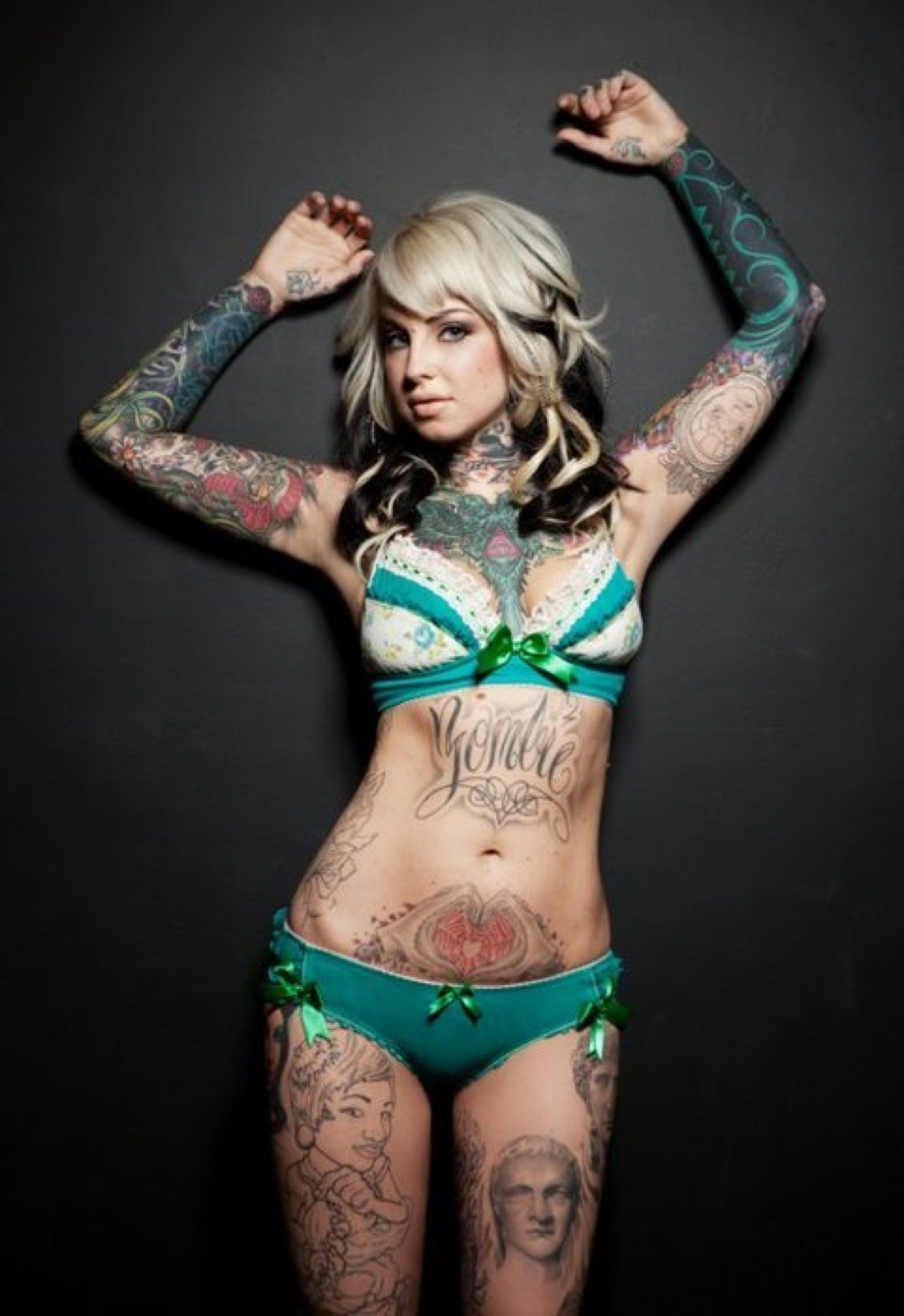 Naked Girls with Tattoos and a Bra (65 photos) - sex eporner pics