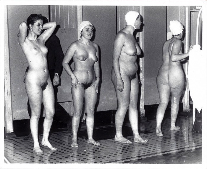 Naked men and women in the soul