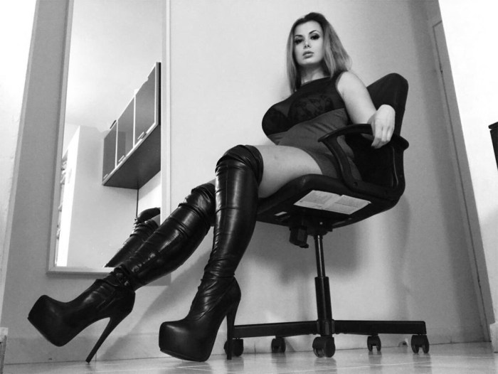 Femdom boots