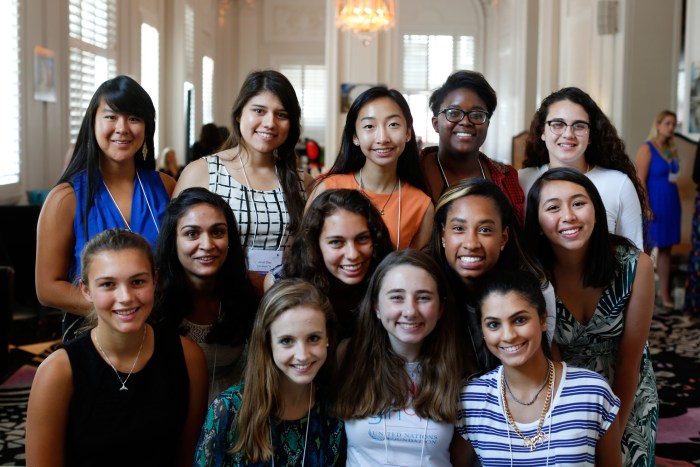 Drawings of girls of different nationalities