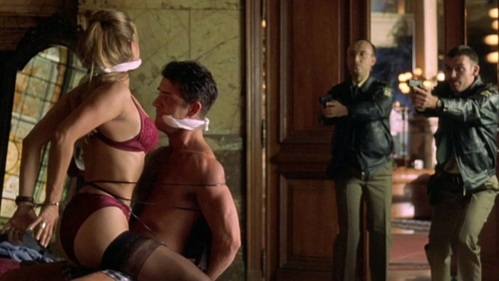 Panties leading on the air