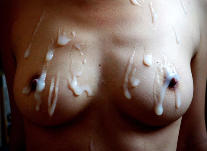 Caught a large breast