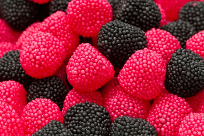 The crop of raspberries