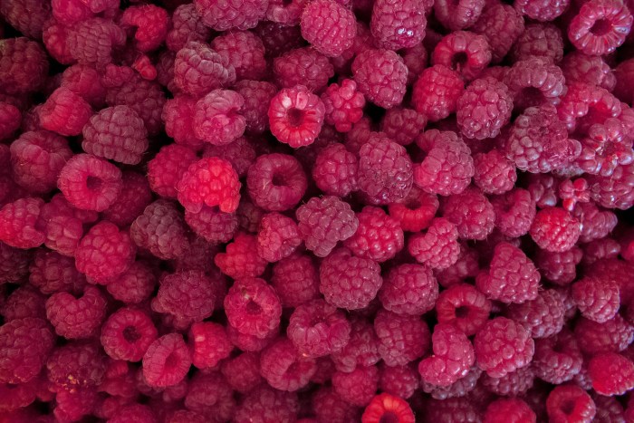 Raspberry texture