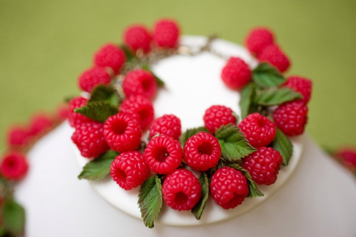 Beautiful breakfast with fruit