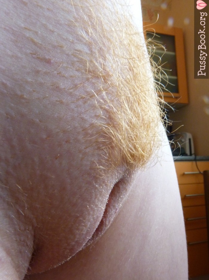 Hairy vagina blonde