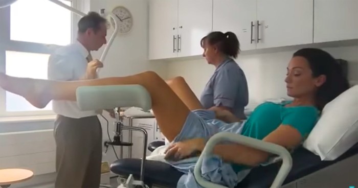 Lesbian teenagers from a gynecologist