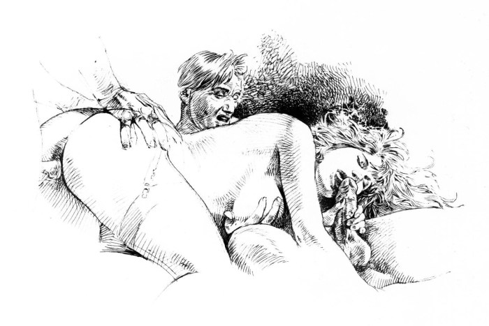 Drawn porno-rumors