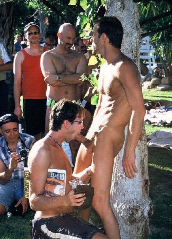 Anal in a public place