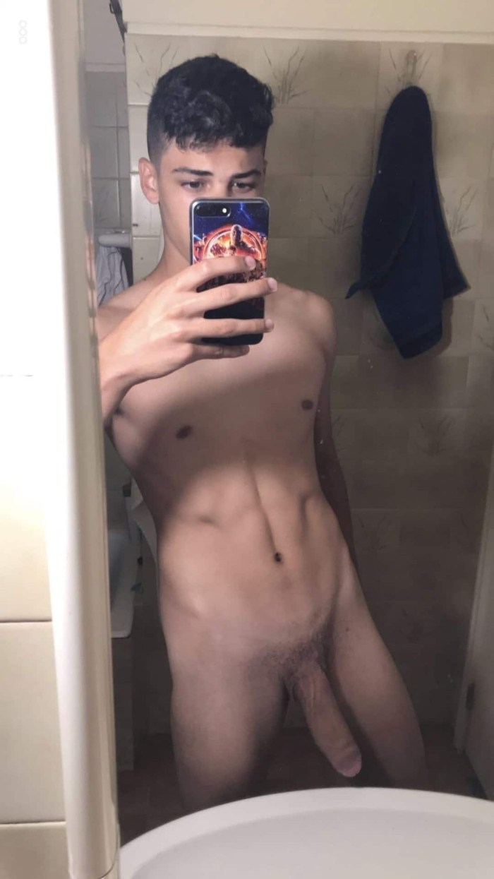 Young beautiful naked guys