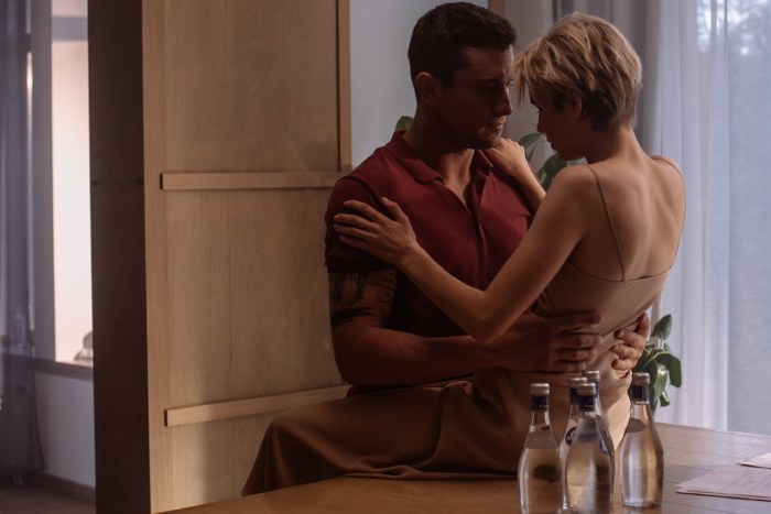 Pavel Priluchny and Daria Melnikova in the film