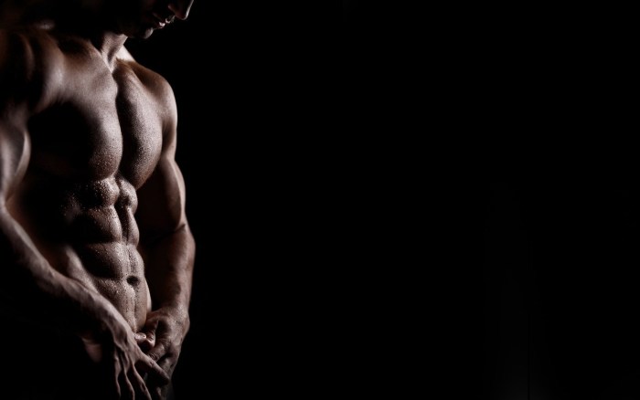 Beautiful male torso